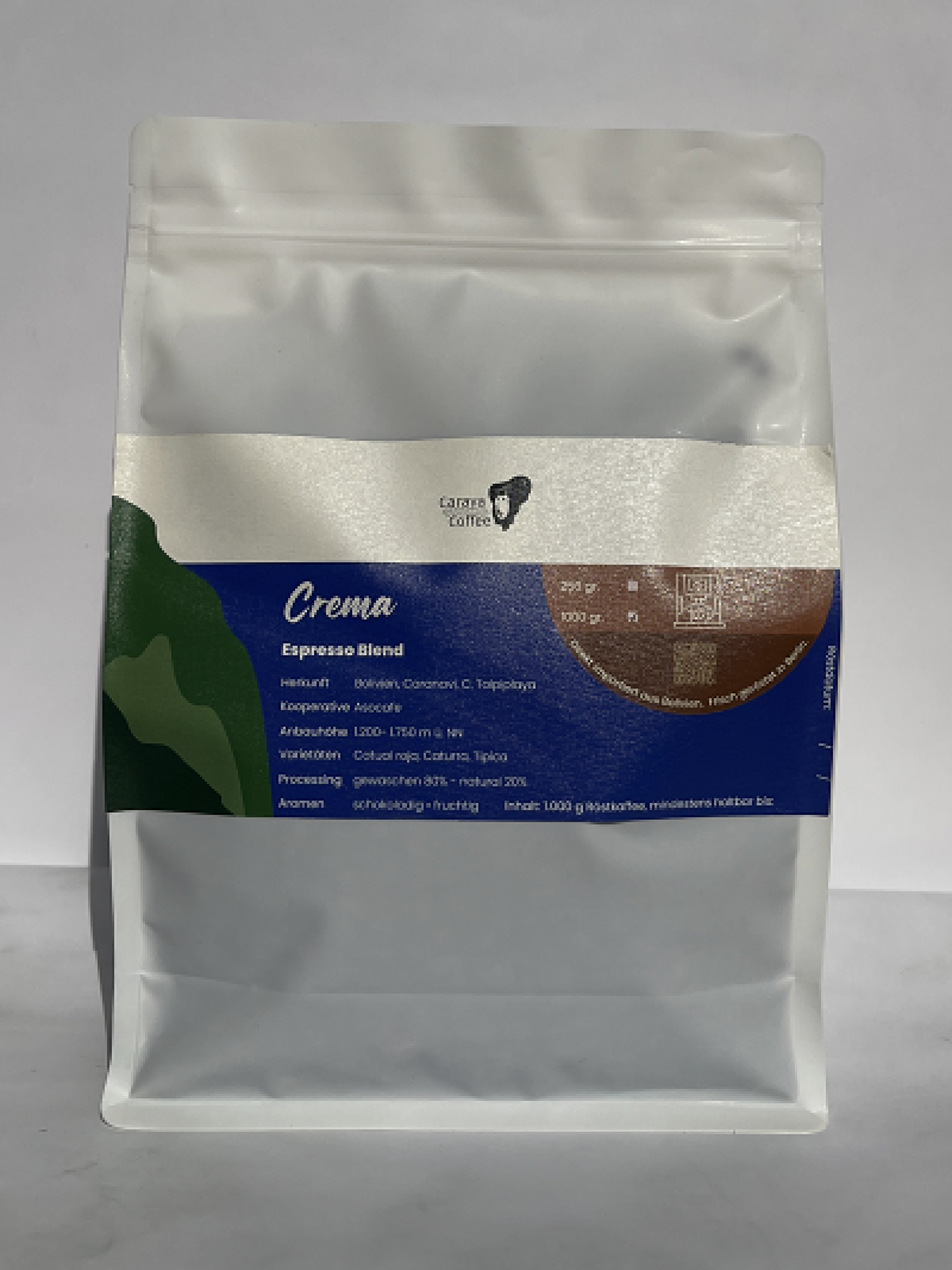 GERÖSTETE NÜSSE I SCHOKOLADIG / Crema - Espresso für Vollautomaten
